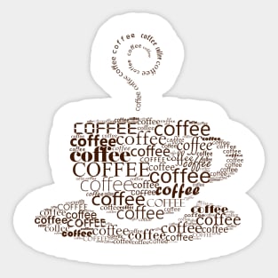 Coffee cup Sticker